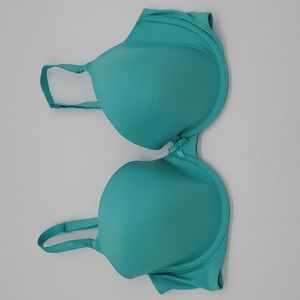 Victorias secret bra teal Demi- buste 36d